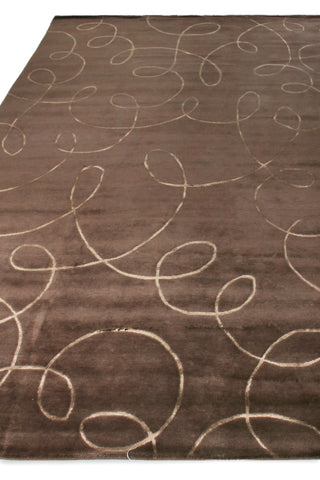 Exquisite Rugs Super Tibetan 8102 Chocolate Area Rug Pile Image