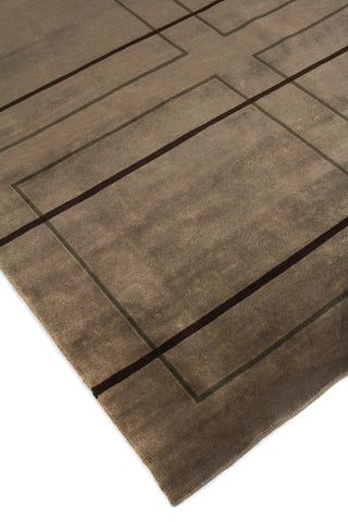 Exquisite Rugs Super Tibetan 8107 Beige Area Rug Lifestyle Image Feature