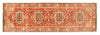 Exquisite Rugs Antique Weave Serapi 8144 Rust/Gold Area Rug Corner Image