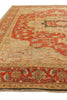 Exquisite Rugs Antique Weave Serapi 8144 Rust/Gold Area Rug Pile Image