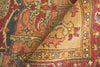 Exquisite Rugs Antique Weave Serapi 8144 Rust/Gold Area Rug Lifestyle Image Feature