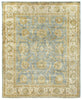 Exquisite Rugs Antique Weave Oushak 8146 Light Blue/Ivory Area Rug main image
