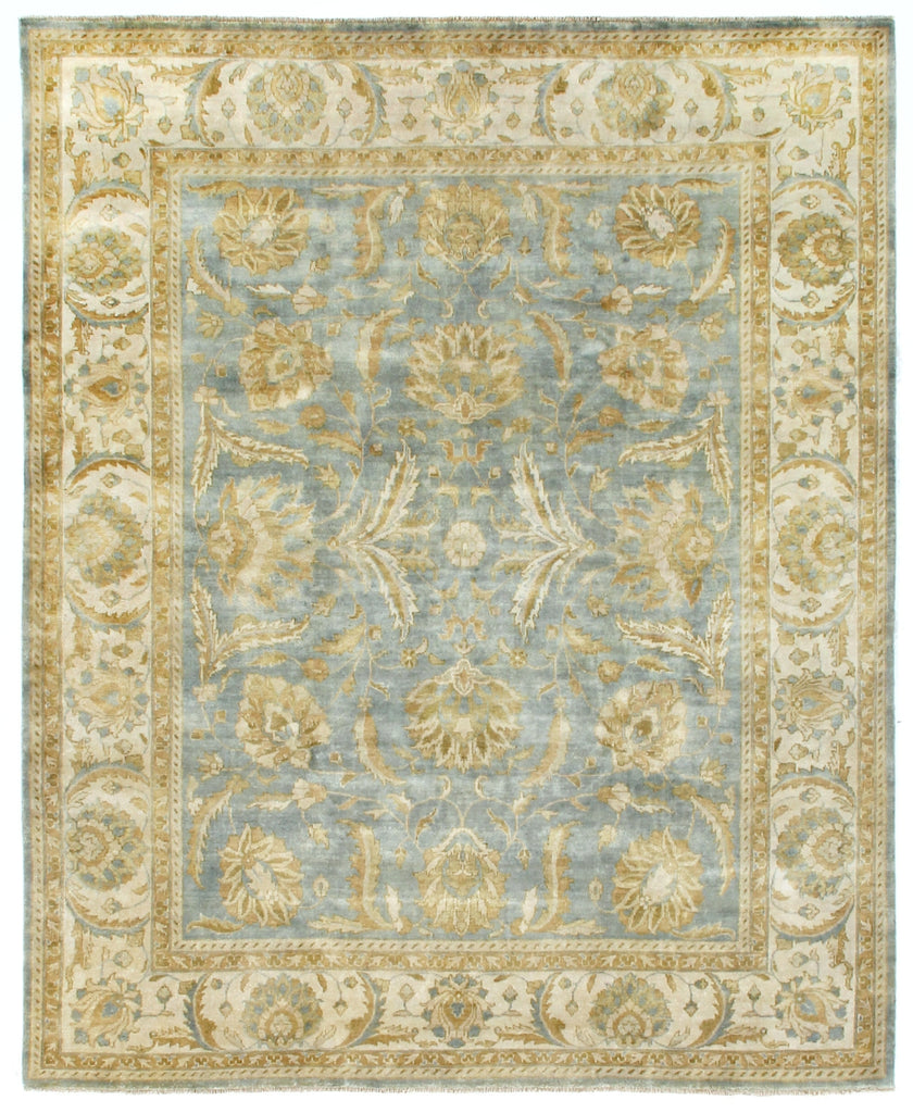 Exquisite Rugs Antique Weave Oushak 8146 Light Blue/Ivory Area Rug main image