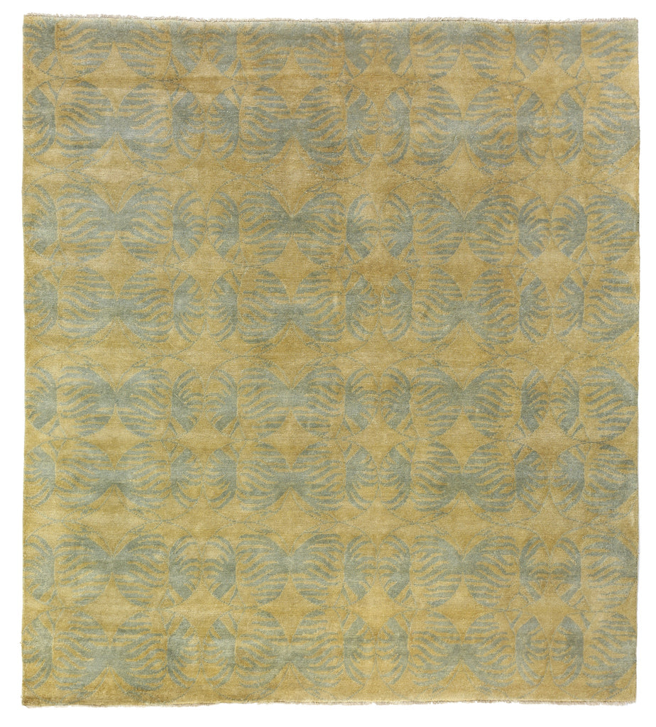 Exquisite Rugs Contemporary 8181 Beige/Light Blue Area Rug main image