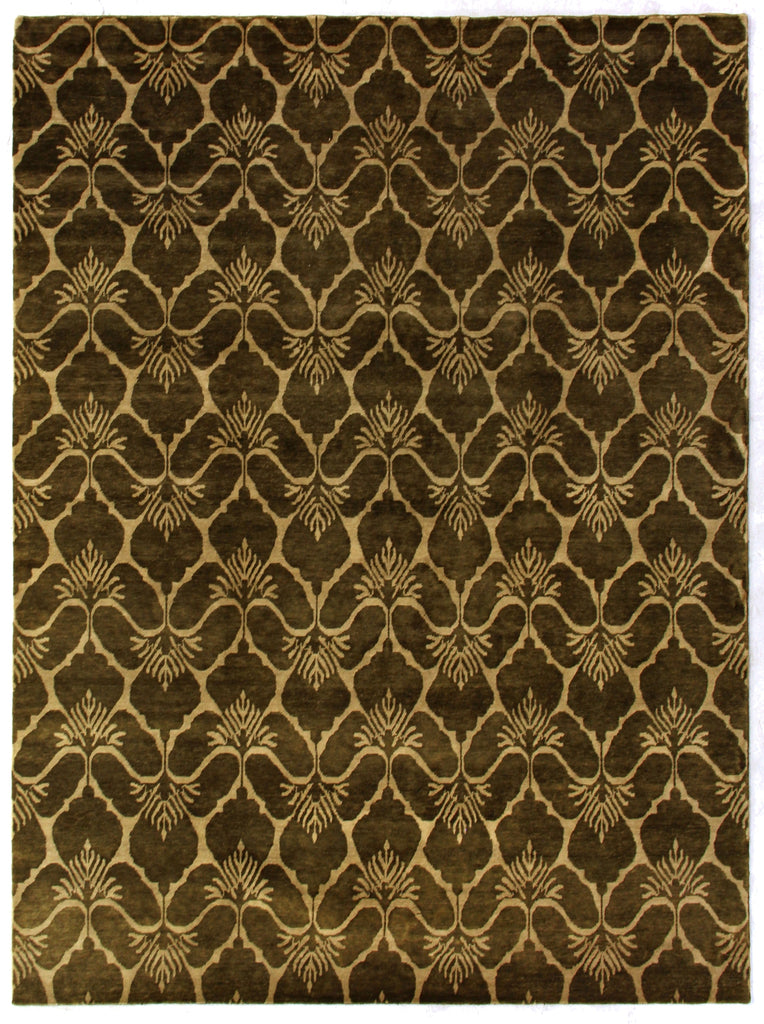 Exquisite Rugs Metro 8195 Green/Ivory Area Rug main image