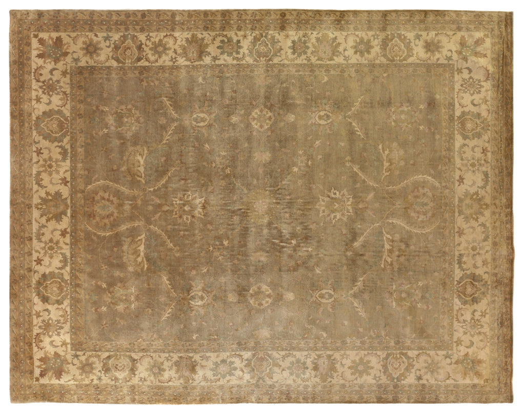 Exquisite Rugs Antique Weave Oushak 8252 Beige/Ivory Area Rug main image