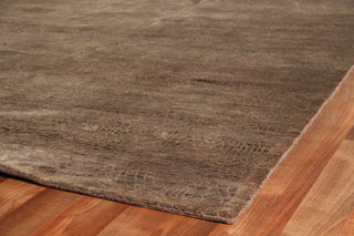 Exquisite Rugs Mosaic 8263 Brown/Silk Area Rug Closeup Image