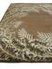 Exquisite Rugs Mosaic 8263 Brown/Silk Area Rug Pile Image