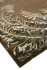 Exquisite Rugs Mosaic 8263 Brown/Silk Area Rug Lifestyle Image Feature