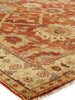 Exquisite Rugs Antique Weave Serapi 8340 Red/Ivory Area Rug Corner Image
