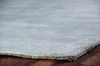 Exquisite Rugs Mosaic 9008 Light Blue Area Rug Corner Image