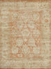 Exquisite Rugs Antique Weave Oushak 9139 Red/Beige Area Rug main image