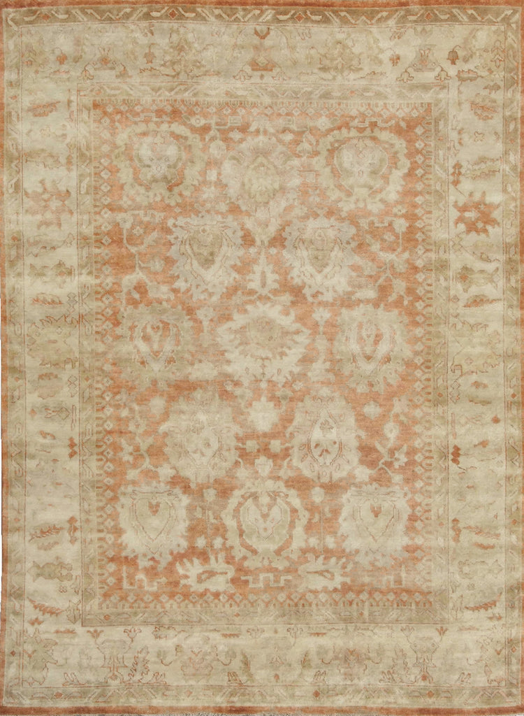 Exquisite Rugs Antique Weave Oushak 9139 Red/Beige Area Rug main image