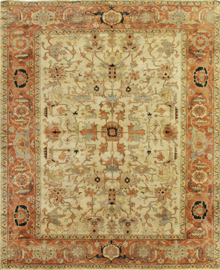 Exquisite Rugs Antique Weave Serapi 9160 Ivory/Rust Area Rug main image