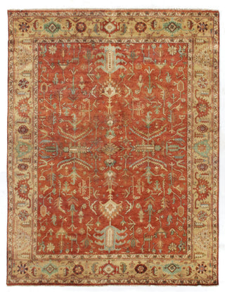 Exquisite Rugs Antique Weave Serapi 9192 Rust/Gold Area Rug main image