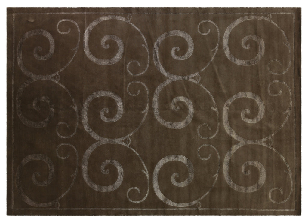 Exquisite Rugs Super Tibetan 9202 Light Chocolate Area Rug main image