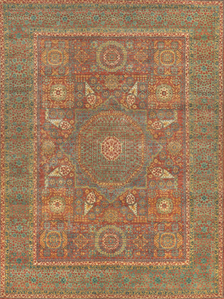 Exquisite Rugs Mamluk 9205 Rust/Green Area Rug main image