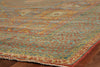 Exquisite Rugs Mamluk 9205 Rust/Green Area Rug Corner Image