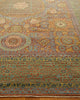 Exquisite Rugs Mamluk 9205 Rust/Green Area Rug Closeup Image