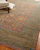 Exquisite Rugs Mamluk 9205 Rust/Green Area Rug Lifestyle Image Feature