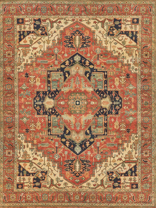 Exquisite Rugs Fine Serapi 9206 Rust/Ivory Area Rug main image