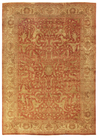 Exquisite Rugs Antique Weave Oushak 9210 Rust/Ivory Area Rug main image