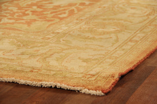 Exquisite Rugs Antique Weave Oushak 9210 Rust/Ivory Area Rug Corner Image
