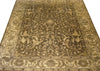 Exquisite Rugs Antique Weave Oushak 9211 Tobacco/Beige Area Rug Closeup Image