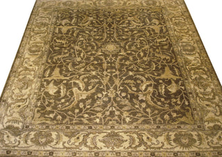 Exquisite Rugs Antique Weave Oushak 9211 Tobacco/Beige Area Rug Closeup Image
