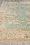 Exquisite Rugs Antique Weave Oushak 9214 Blue/Ivory Area Rug