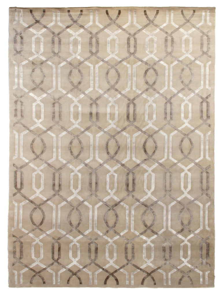 Exquisite Rugs Super Tibetan 9218 Beige/Ivory Area Rug main image