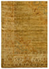 Exquisite Rugs Antique Weave Oushak 9223 Green/Beige Area Rug Corner Image