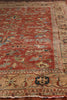 Exquisite Rugs Antique Weave Serapi 9225 Rust/Gold Area Rug Closeup Image