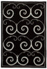Exquisite Rugs Super Tibetan 9323 Black/Silver Area Rug main image
