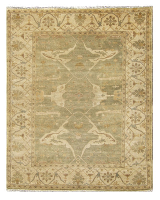 Exquisite Rugs Antique Weave Oushak 9328 Light Green/Ivory Area Rug main image