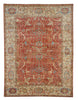 Exquisite Rugs Antique Weave Serapi 9330 Black Area Rug main image