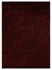 Exquisite Rugs Wilderness 9380 Black/Red Area Rug main image