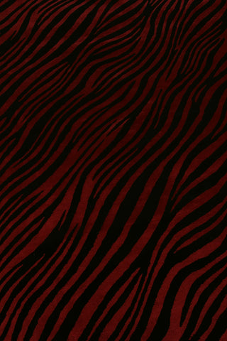 Exquisite Rugs Wilderness 9380 Black/Red Area Rug Detail Image