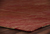 Exquisite Rugs Wilderness 9384 Red/Gold Area Rug Corner Image