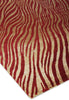 Exquisite Rugs Wilderness 9384 Red/Gold Area Rug Lifestyle Image Feature