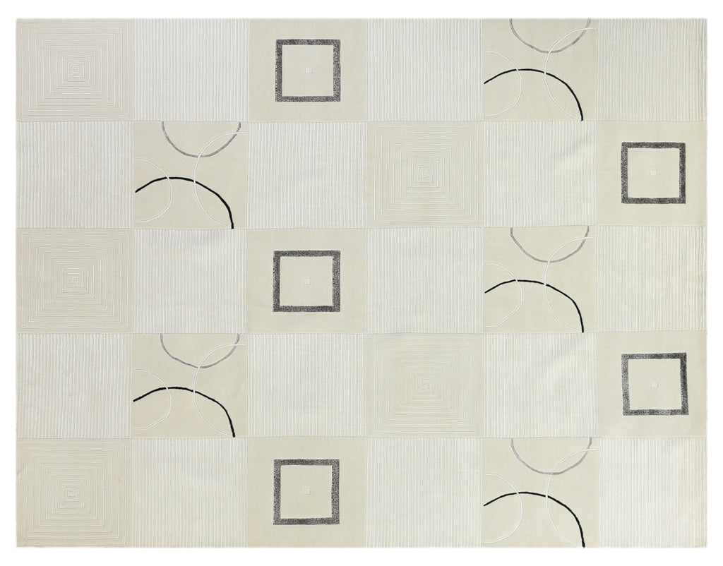 Exquisite Rugs Super Tibetan 9385 Ivory Area Rug main image