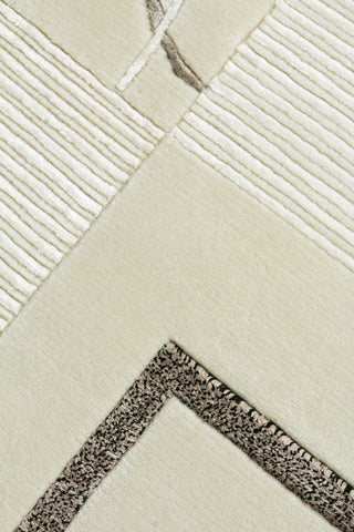 Exquisite Rugs Super Tibetan 9385 Ivory Area Rug Closeup Image