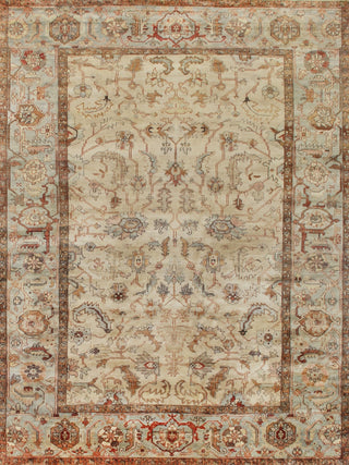 Exquisite Rugs Antique Weave Serapi 9391 Ivory/Light Blue Area Rug main image