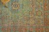 Exquisite Rugs Mamluk 9404 Green/Light Blue Area Rug Lifestyle Image Feature