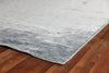 Exquisite Rugs Dove 9410 Blue Area Rug Corner Image