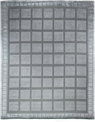 Exquisite Rugs Metro Velvet 9418 Light Blue Area Rug main image