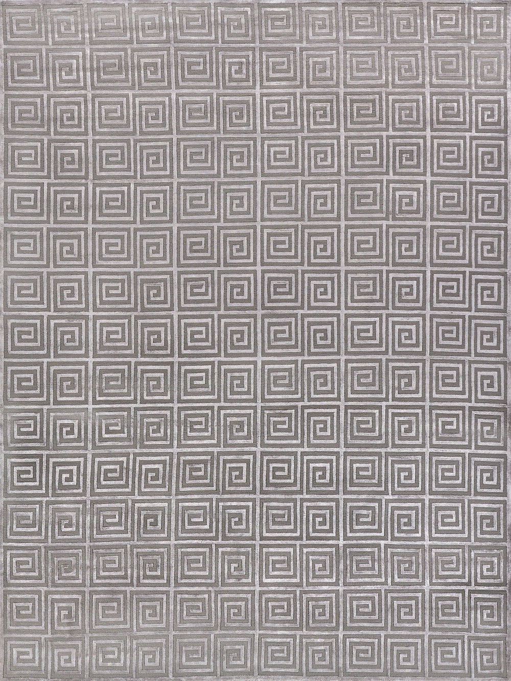 Exquisite Rugs Greek Key 9419 Silver Area Rug