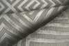 Exquisite Rugs Greek Key 9419 Silver Area Rug by The Met Pile Image