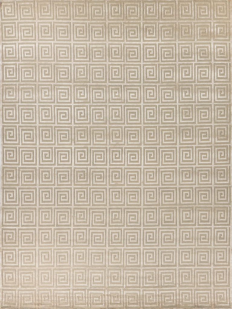 Exquisite Rugs Greek Key 9454 Beige Area Rug by The Met main image