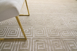 Exquisite Rugs Greek Key 9454 Beige Area Rug by The Met Pile Image